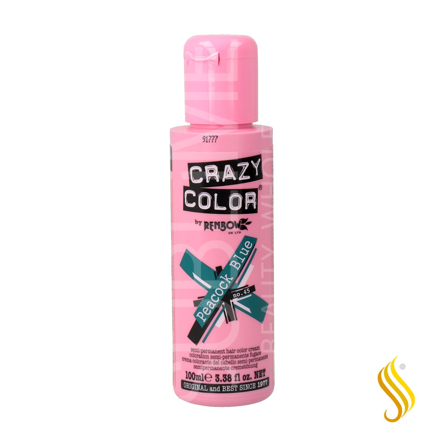Crazy Couleur 45 Peacock Blue 100 Ml
