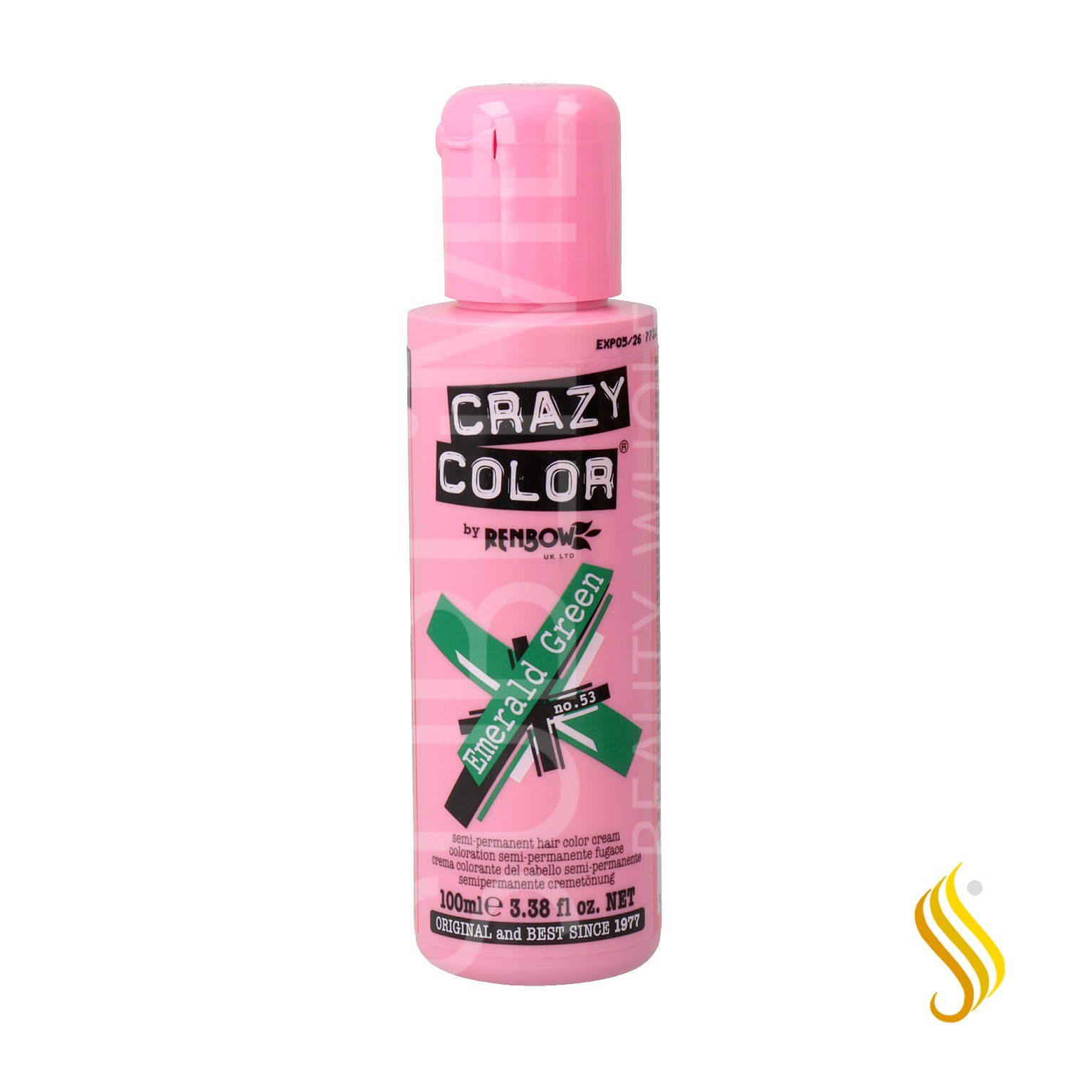Crazy Couleur 53 Emerald Green 100 Ml