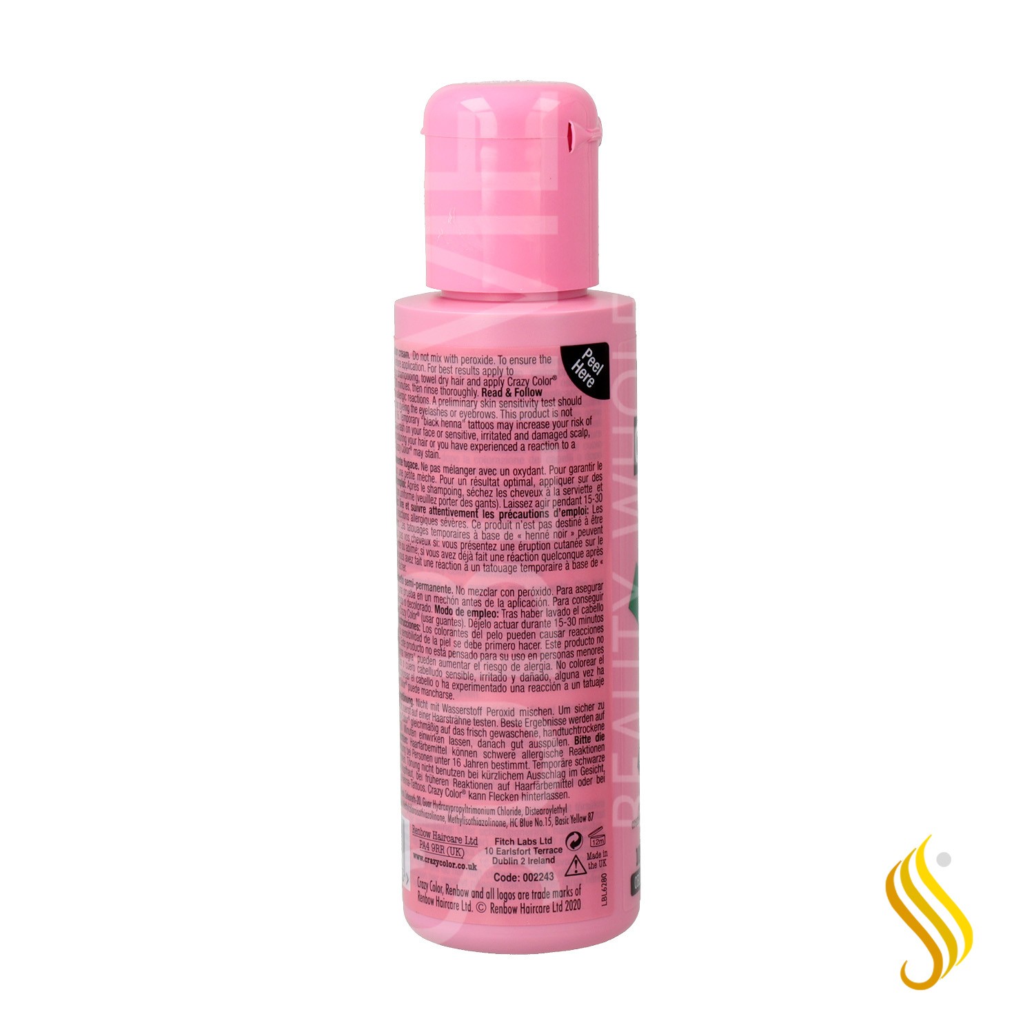 Crazy Color 53 Emerald Green 100 Ml 