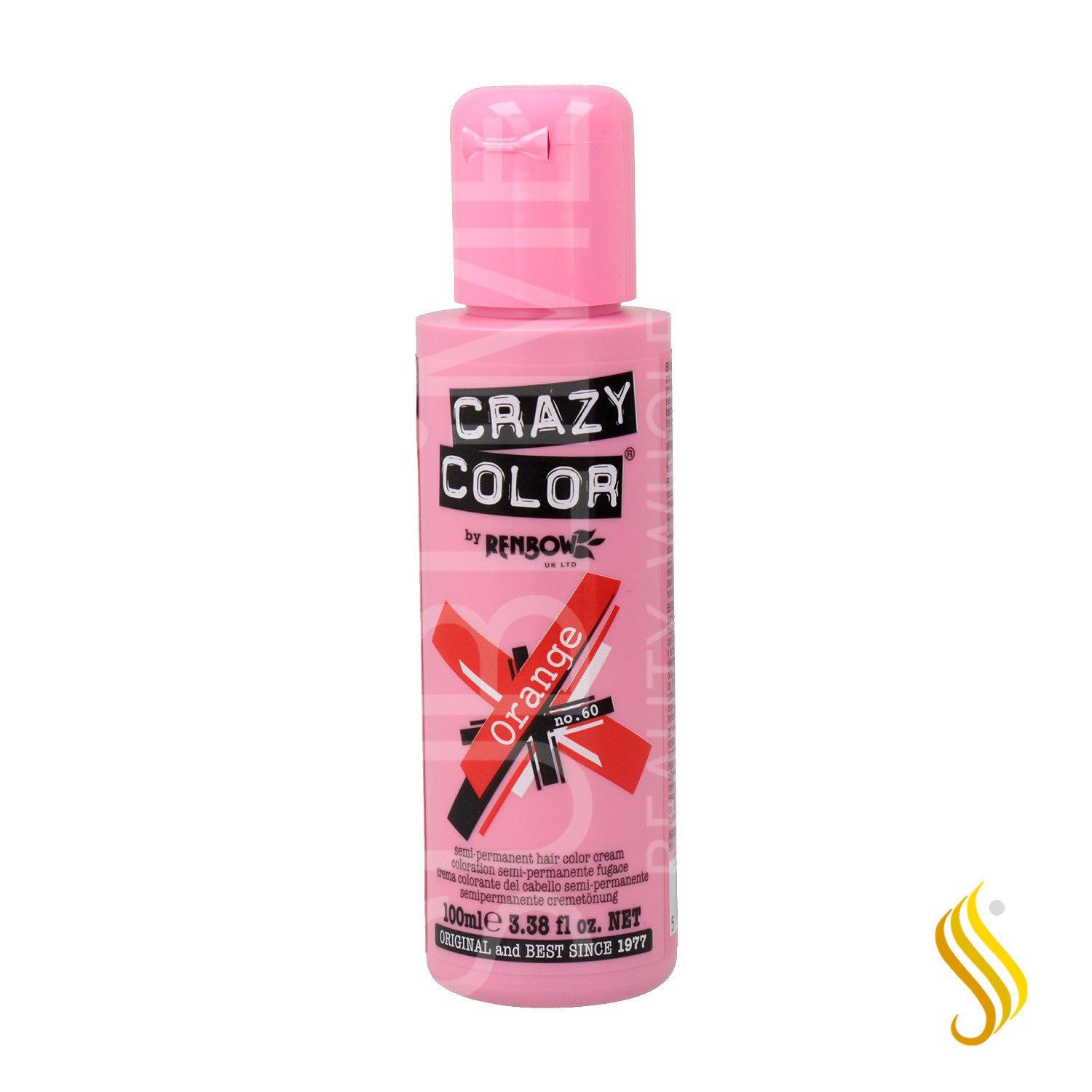 Crazy Couleur 60 Orange 100 Ml