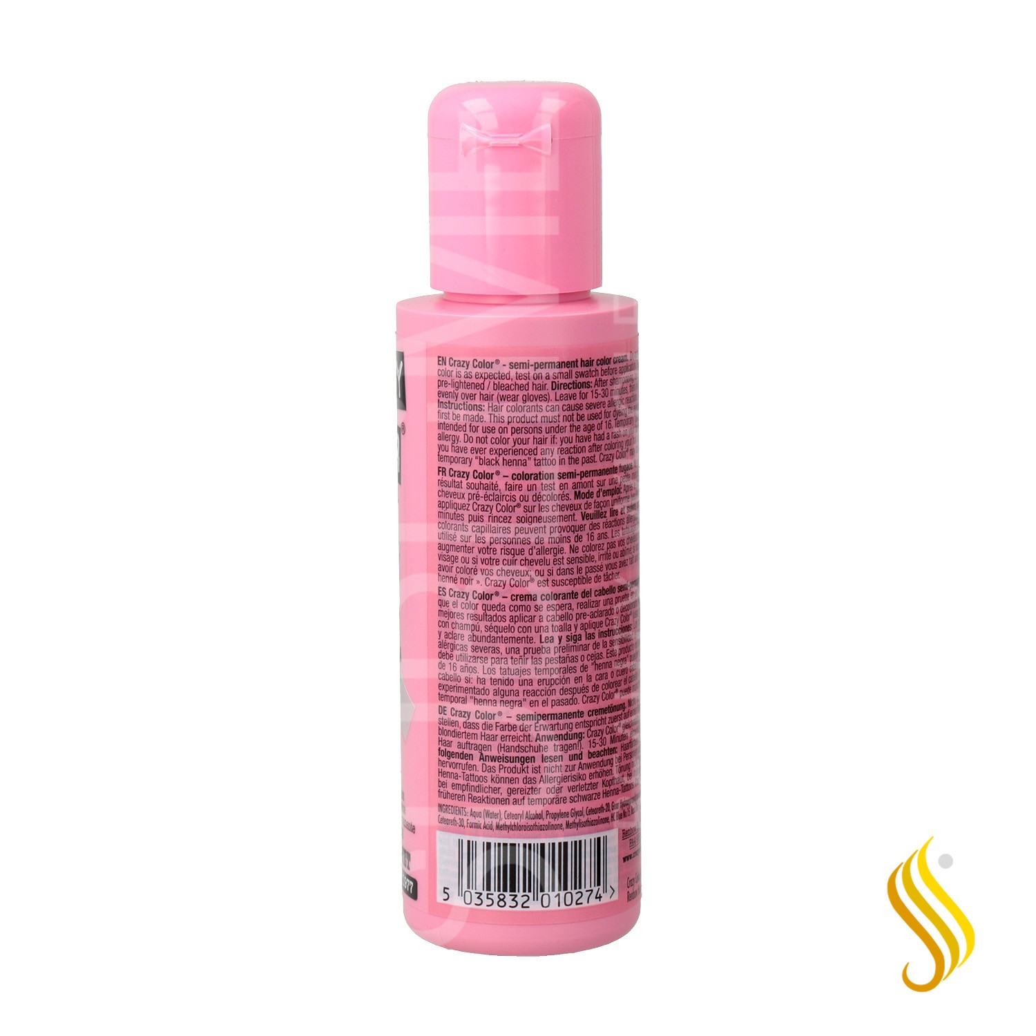 Crazy Color 027 Prata 100ml