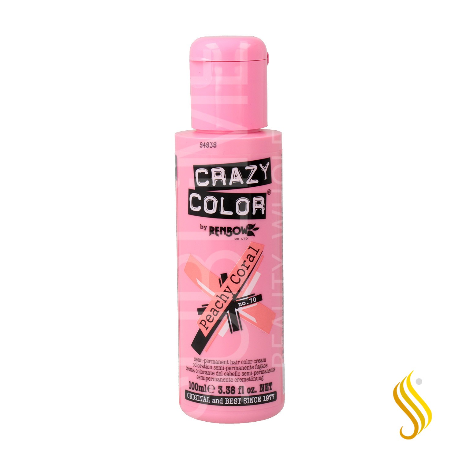 Crazy Color 70 Peachy Coral 100ml
