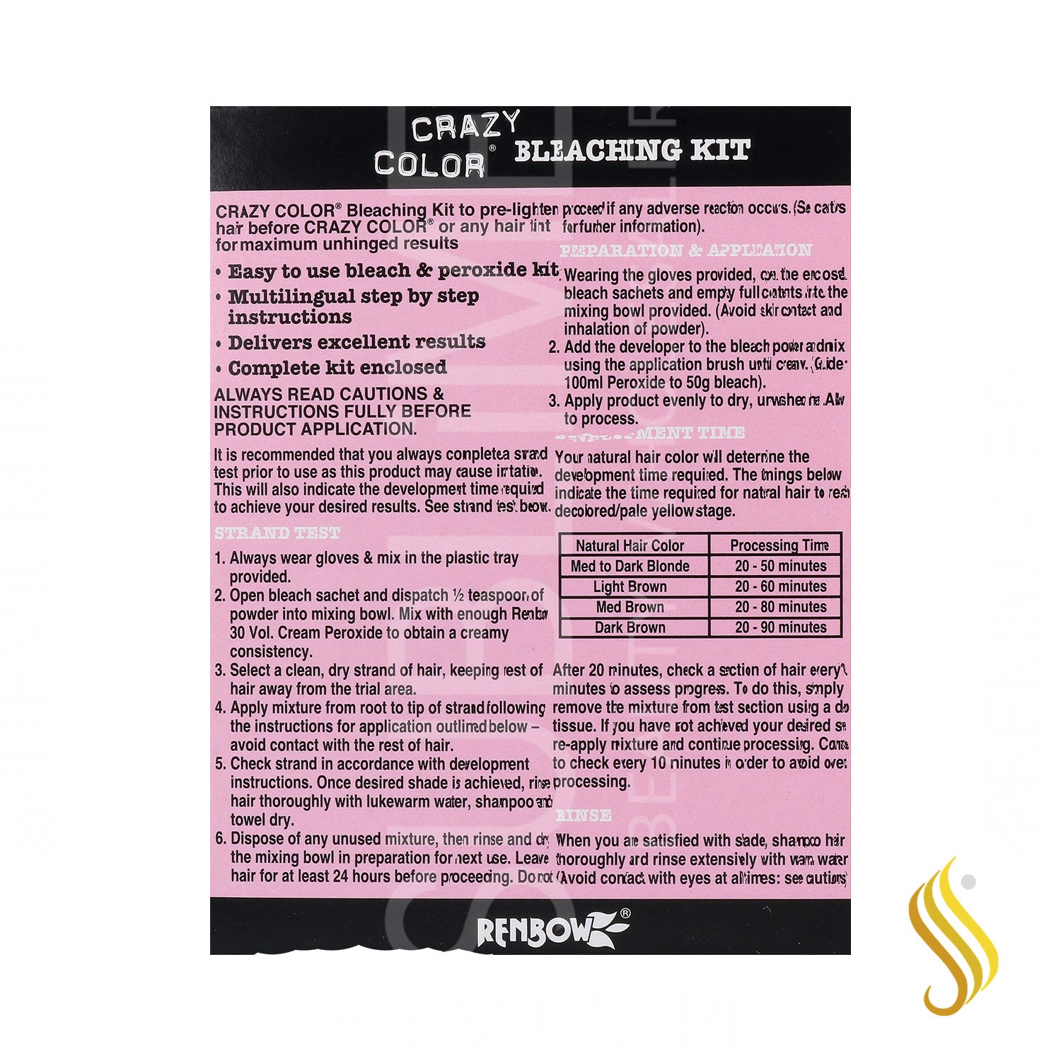 Crazy Color Bleaching Kit