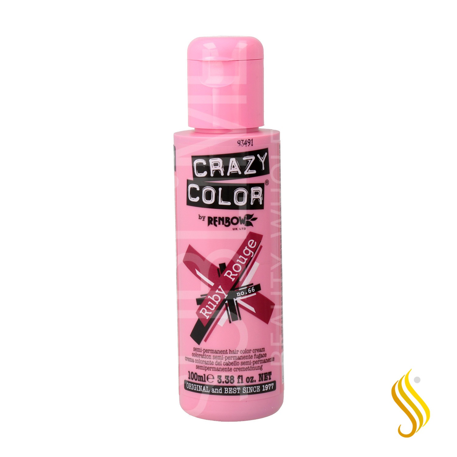 Crazy Color 66 Ruby Rouge100ml