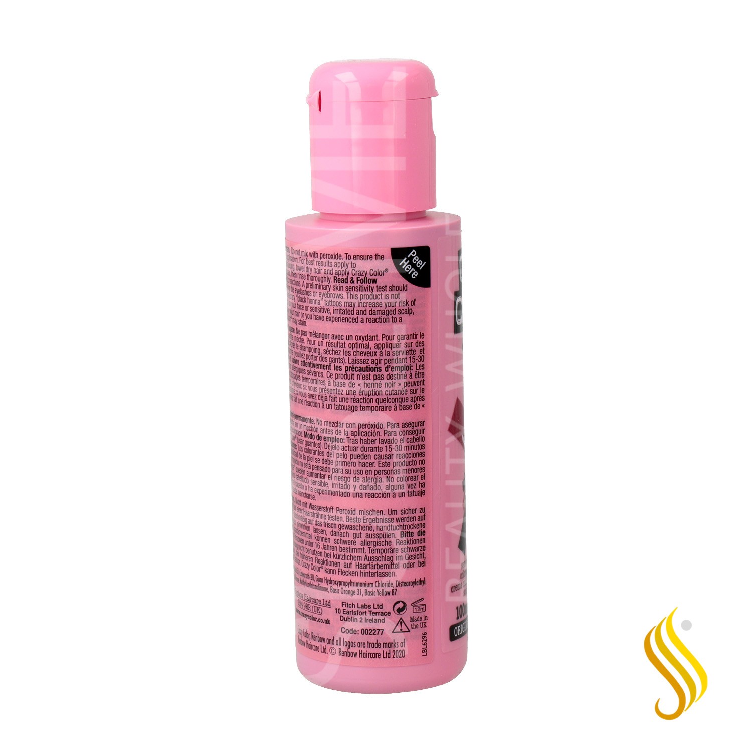 Crazy Color 66 Ruby Rouge100ml