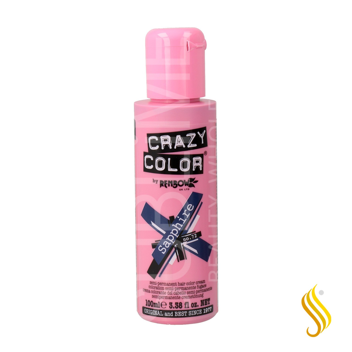 Crazy Color 72 Safira 100 ml