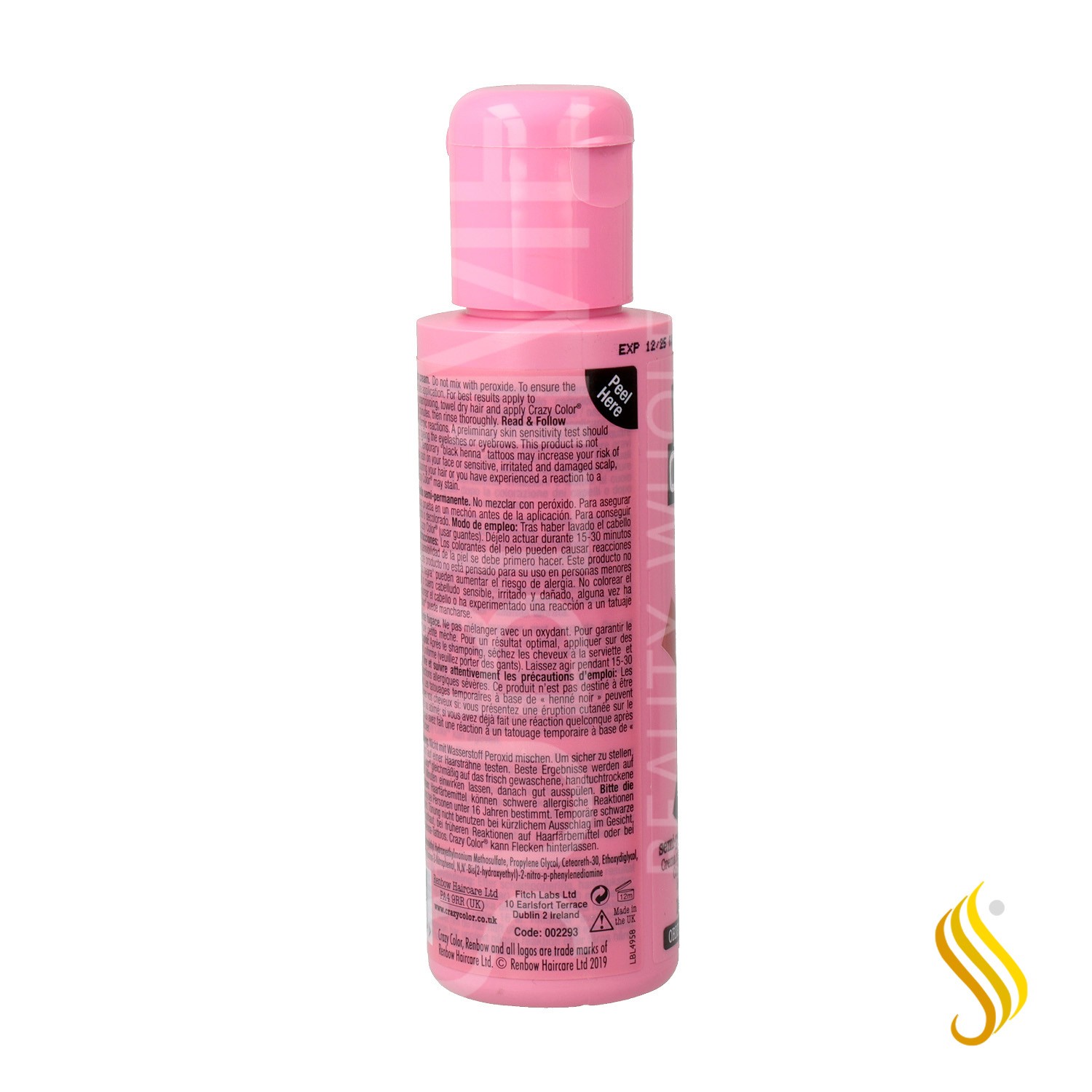 Crazy Color 73 Or Rose 100 ml