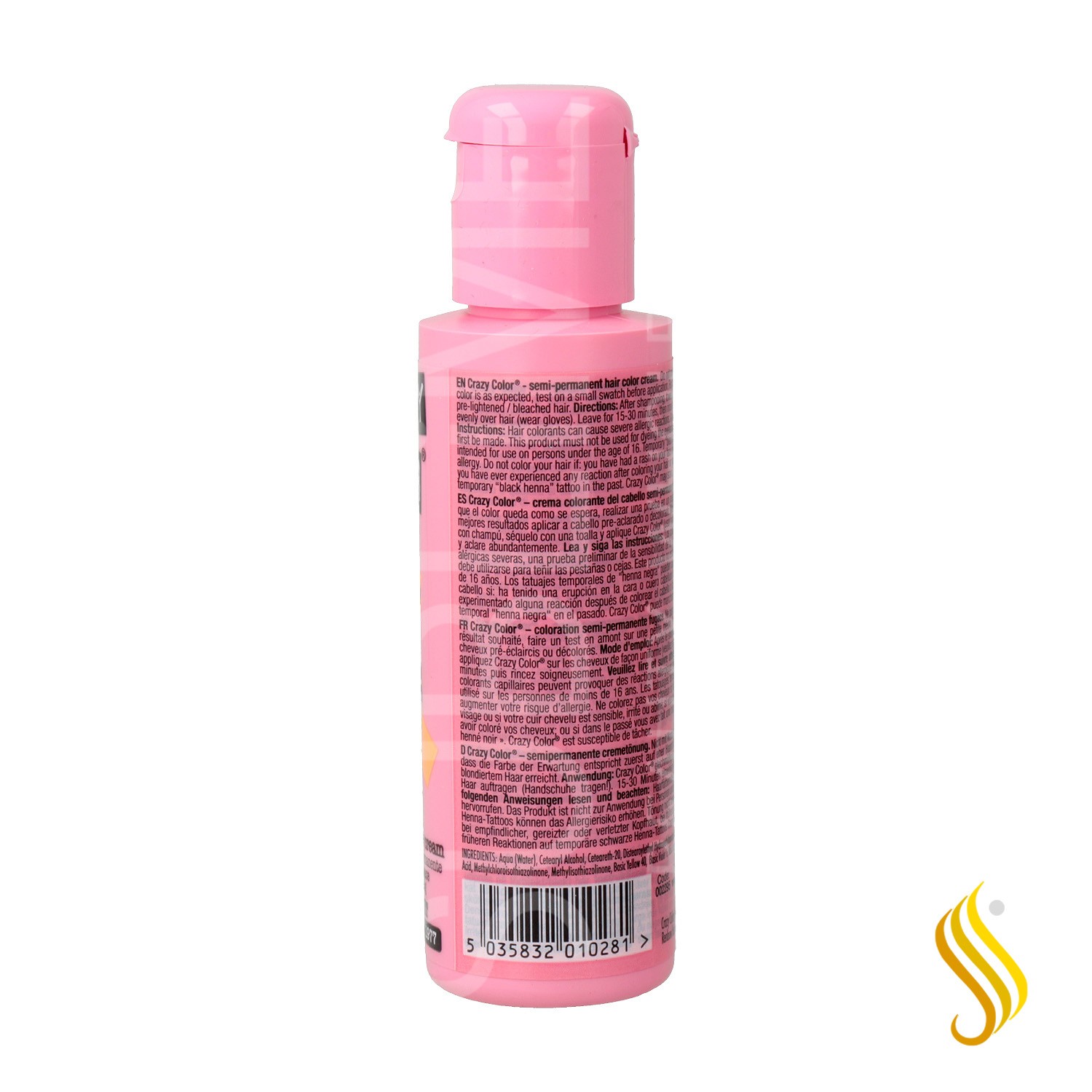 Crazy Color 76 Anarchy Uv 100 ml (Laranja)