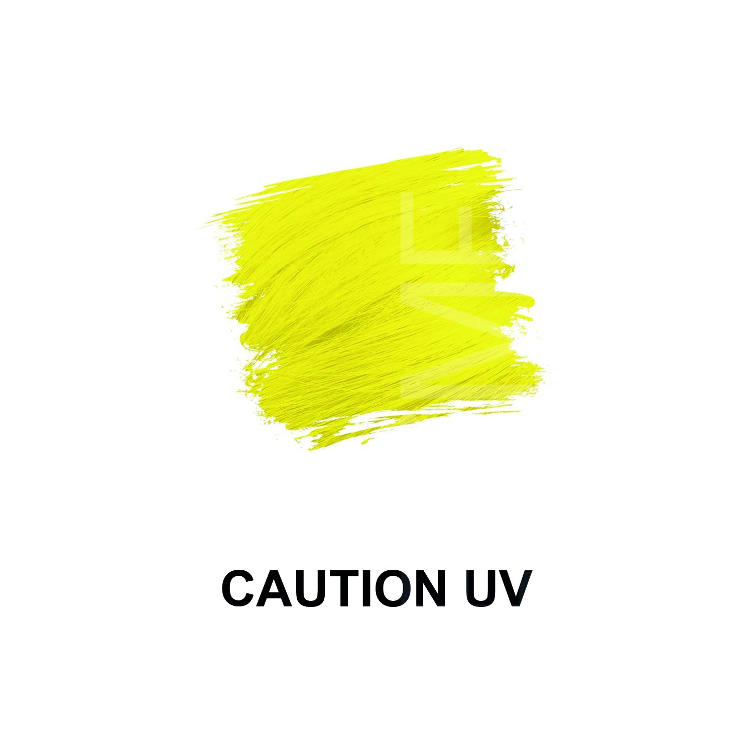 Crazy Color 77 Caution Uv 100 ml (Amarelo)