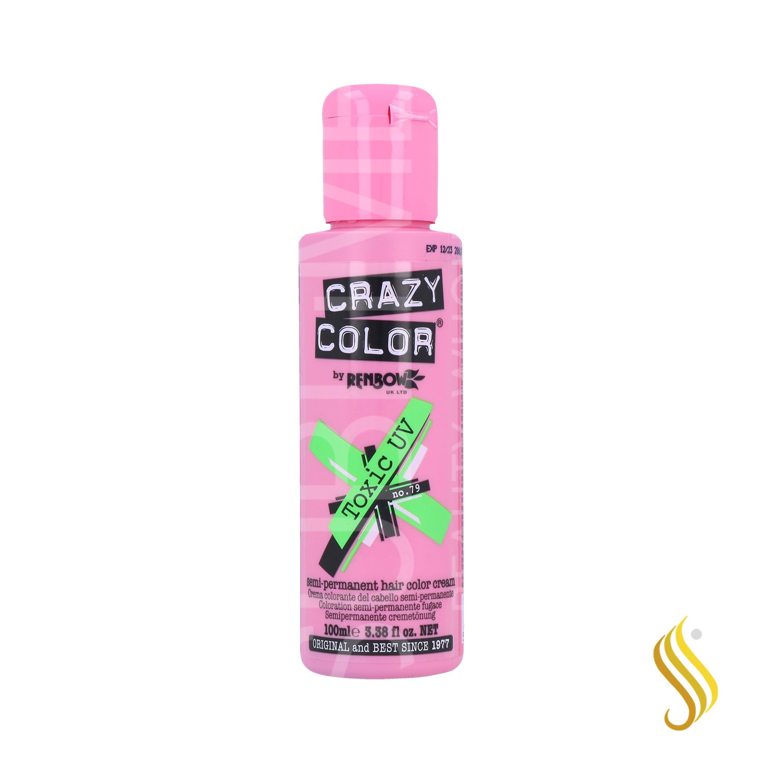 Crazy Color 79 Toxic Uv 100 ml (Verde)