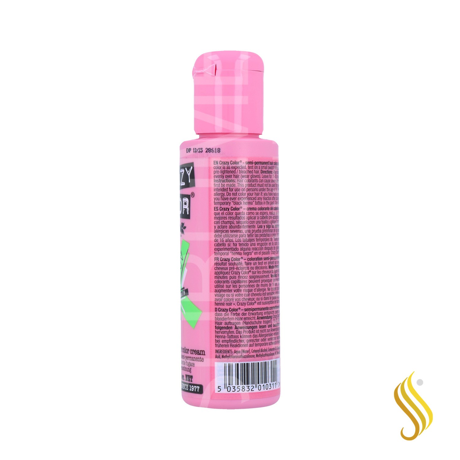Crazy Color 79 Toxic Uv 100 ml (Vert)