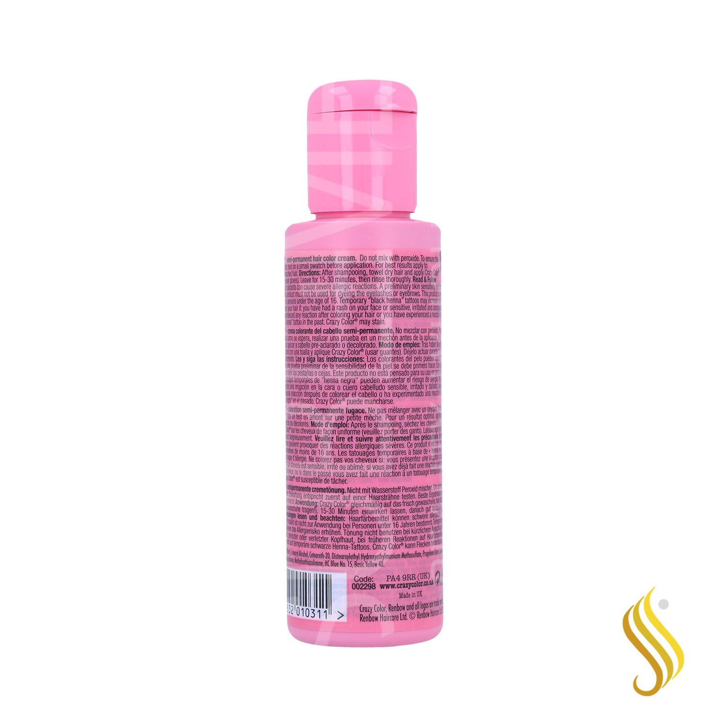 Crazy Color 79 Toxic Uv 100 ml (Vert)