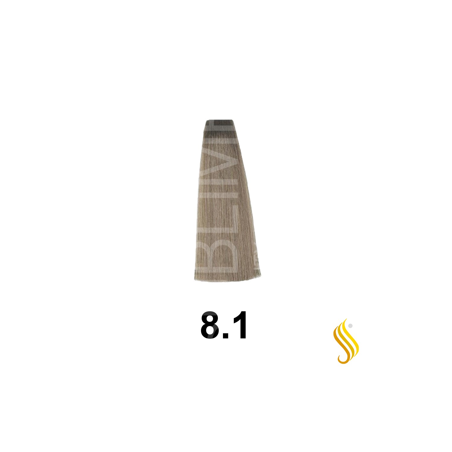 Exitenn Couleur Creme 60ml, Couleur 8,1 Blond Clair Ash