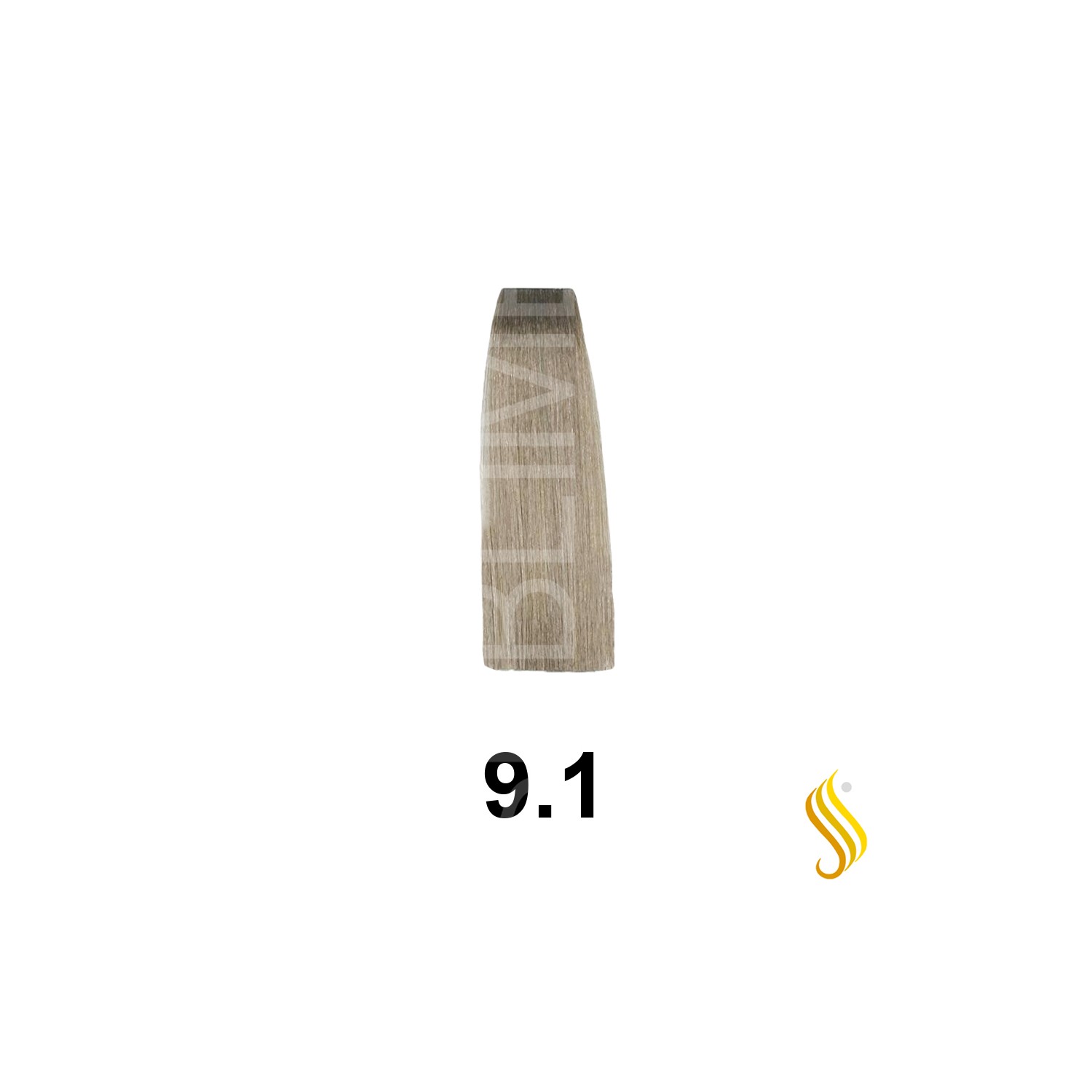 Exitenn Couleur Creme 60ml, Couleur 9,1 Blond Très Clair Ash