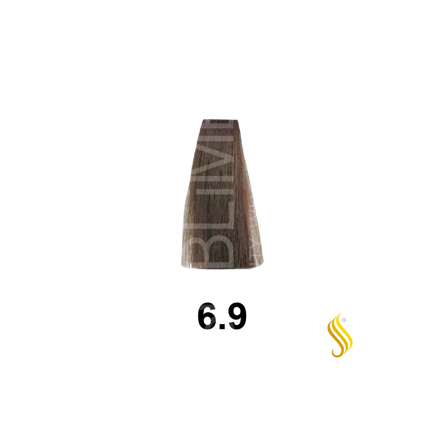 Exitenn Color Creme 60ml, Cor 6,9 Tabaco