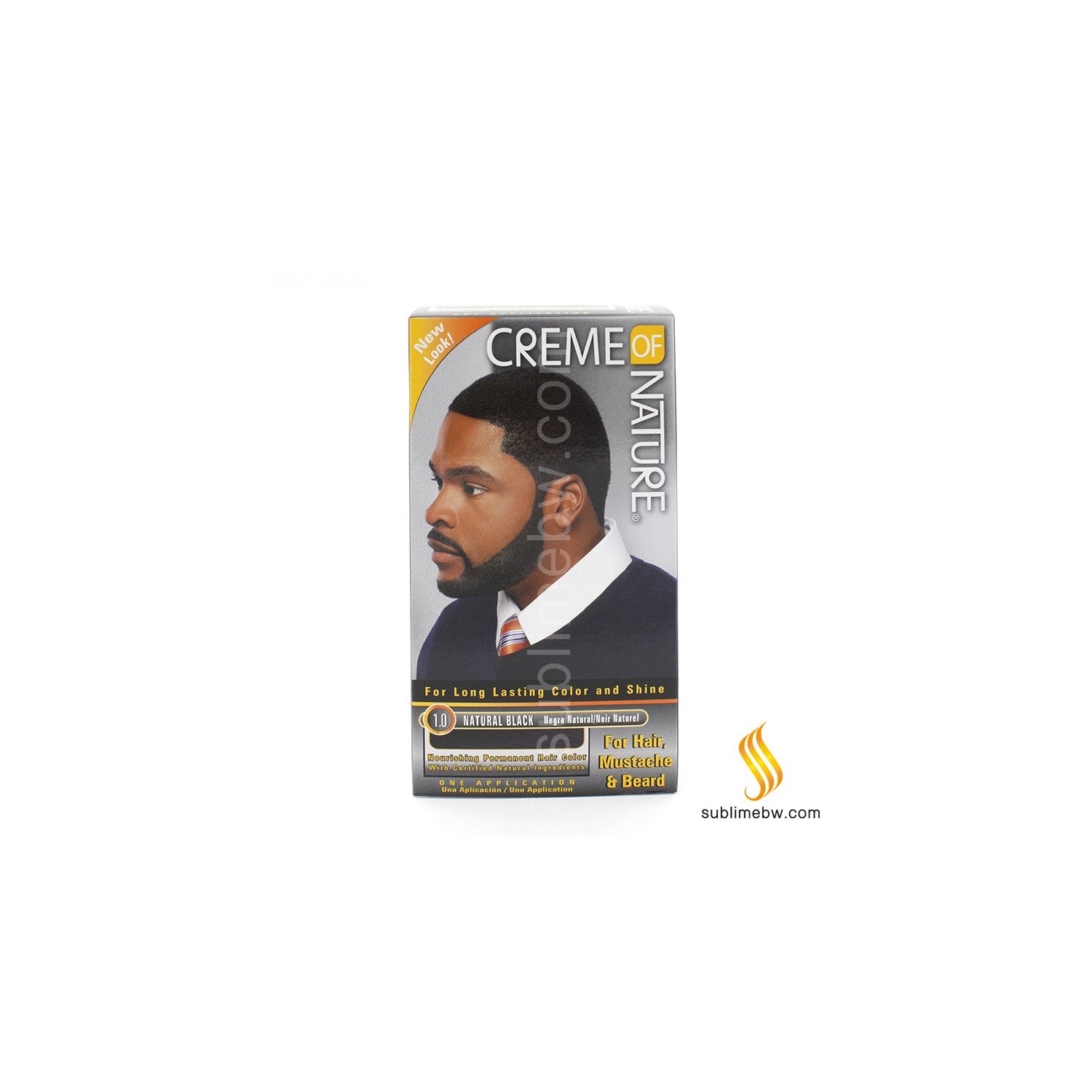 Creme Of Nature Mens Couleur Nature Noir1.0