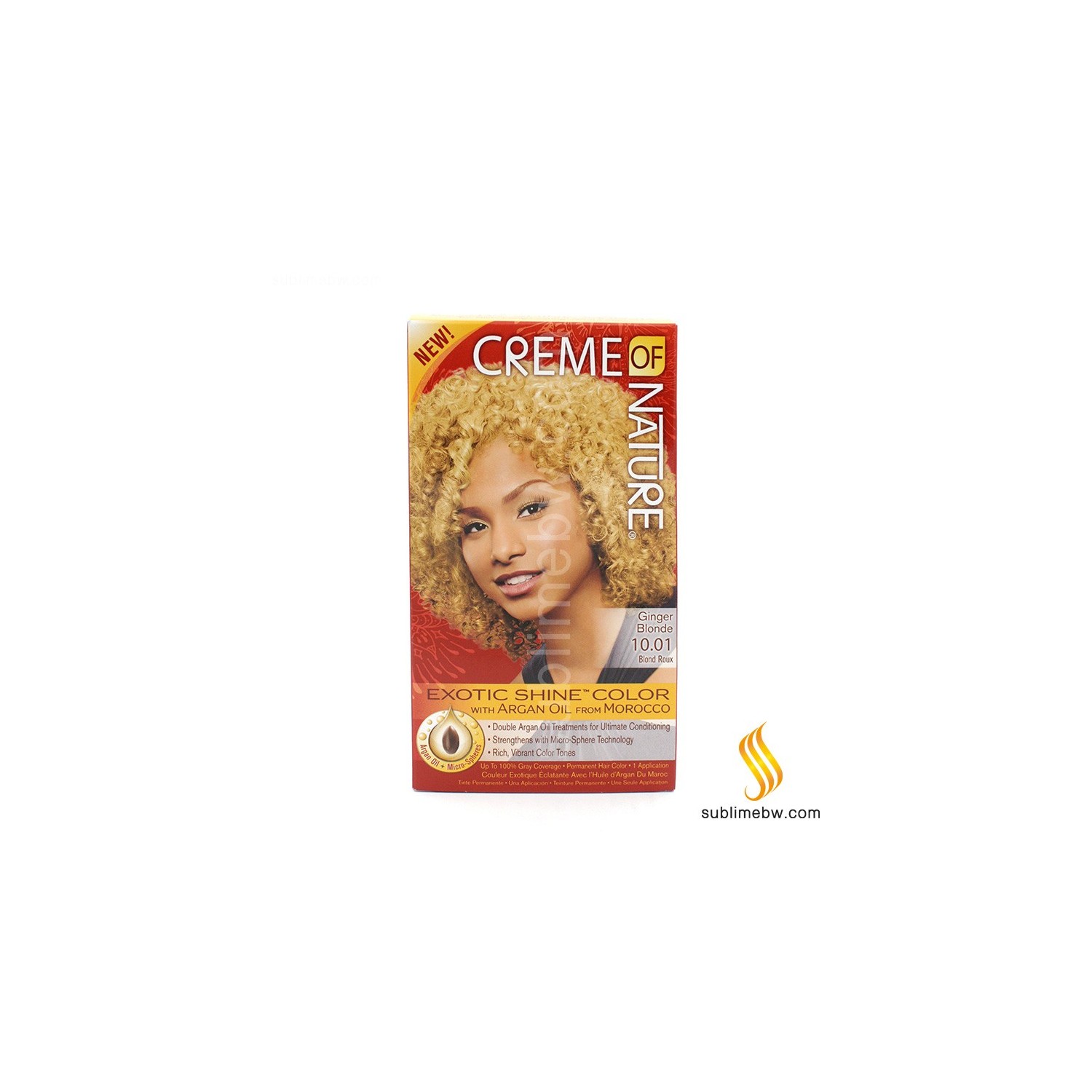 Creme Of Nature Argan Couleur Ginger Blonde10.01