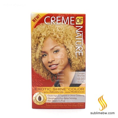 Cream Of Nature Argan Color Ginger Blond 10.01