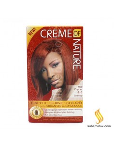 Cream Of Nature Argan Color Red Copper 6.4