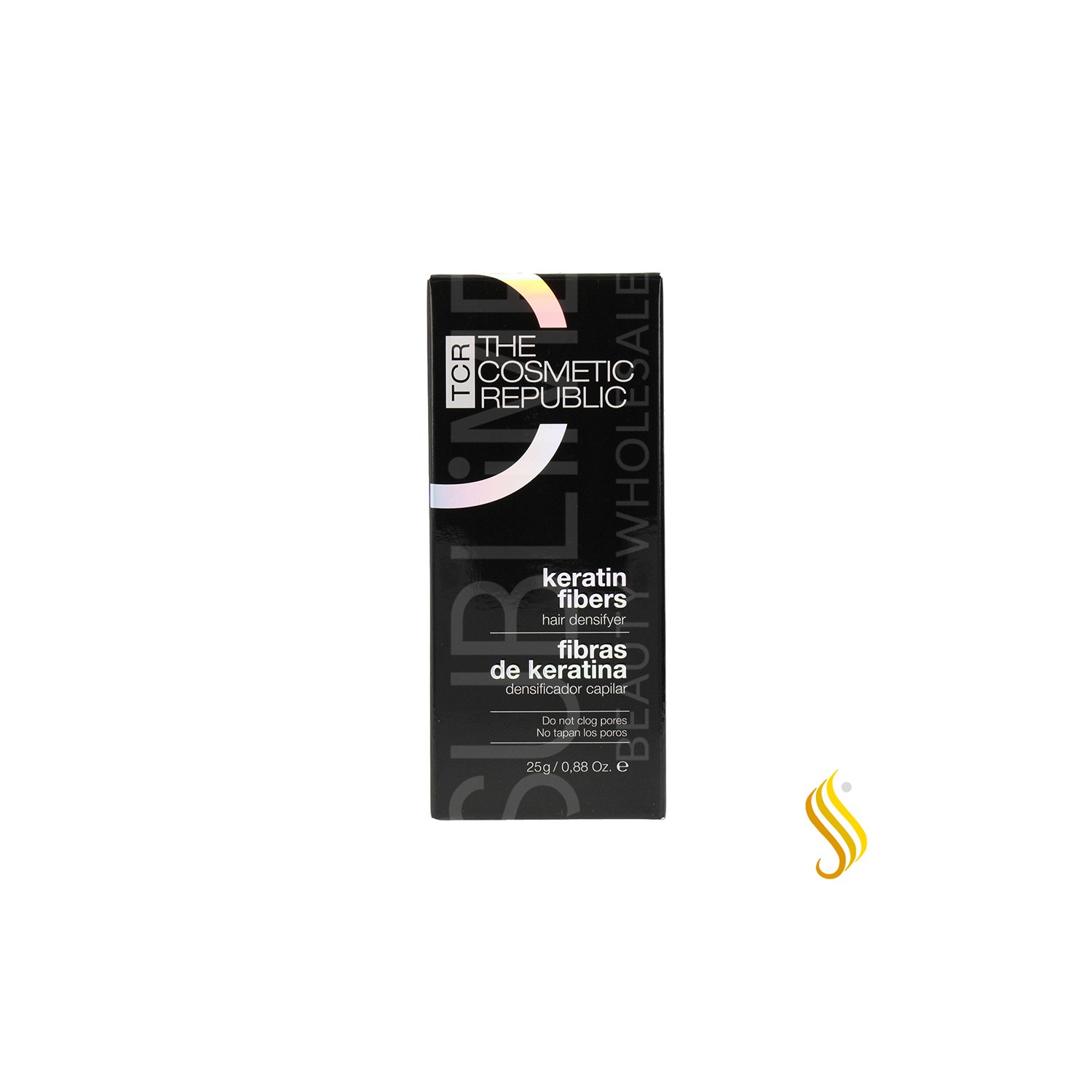 The Cosmetic Republic Keratin Fibers Rubio Claro 25 Gr