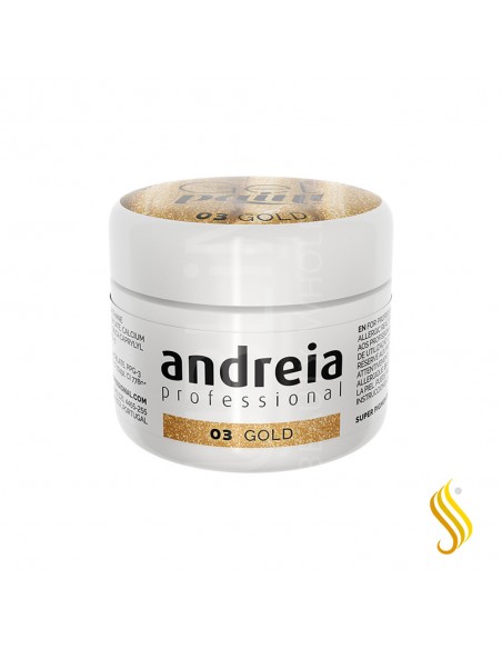 Andreia Gel Peinture Or 03 4 ml