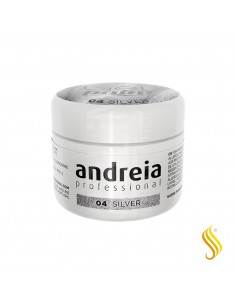 Andreia Gel Paint Silver 04 4 ml