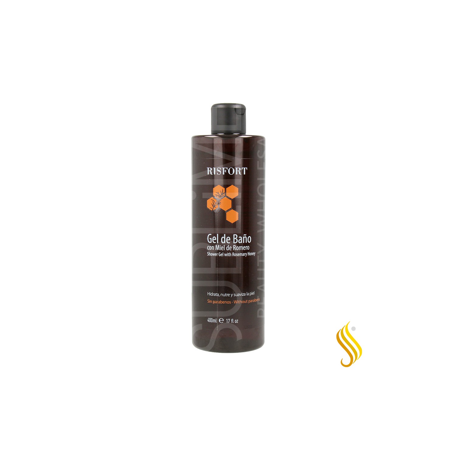 Risfort Bain Au Miel De Romarin Gel 400 ml