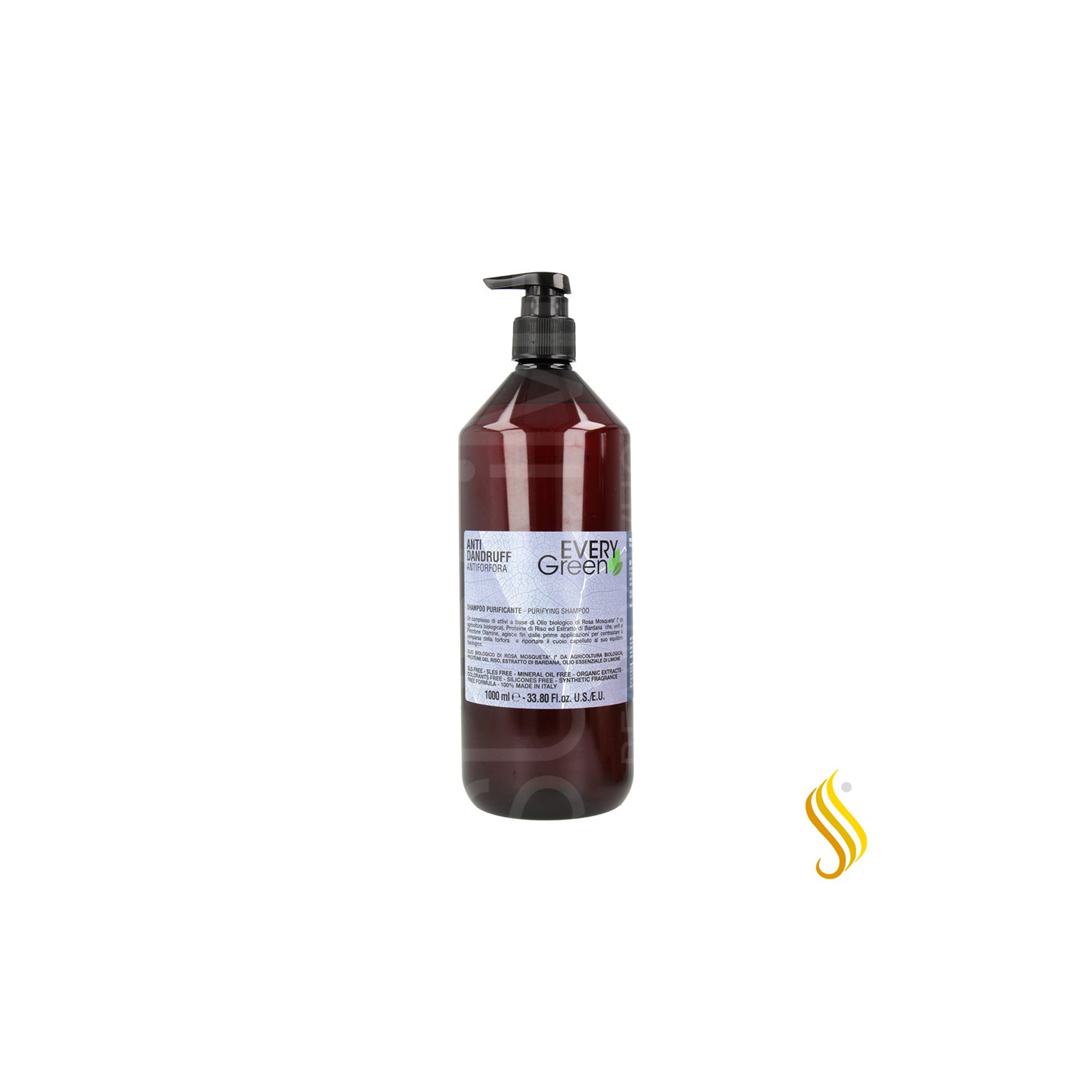 Dikson Everygreen Anti Dandruff Shampooing Purifying 1000 Ml