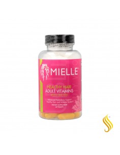 Mielle Healthy Hair Adult Vitamins With Biotin 60 Tablets