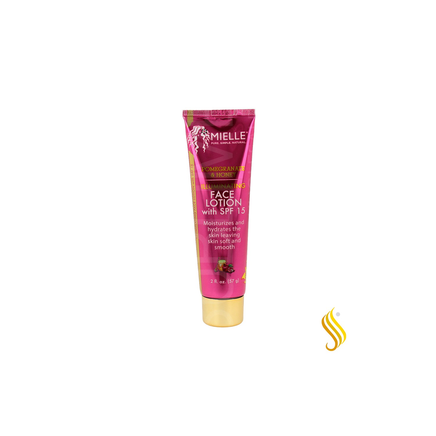 Mielle Pomegranate Honey Loção Iluminadora com Spf 15 Rosto 57 gr