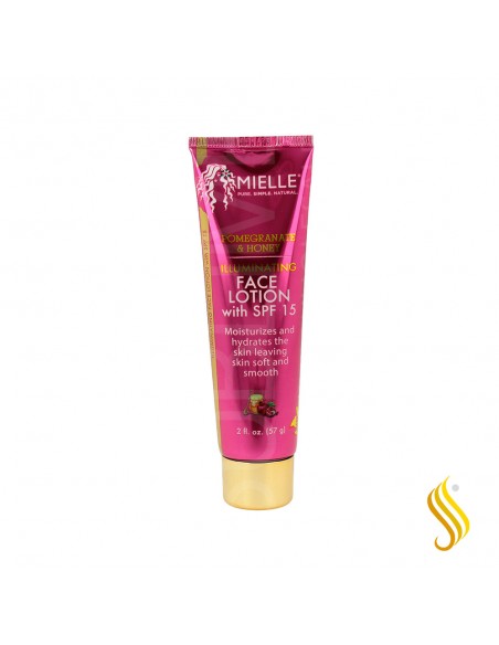 Mielle Pomegranate Honey Loção Iluminadora com Spf 15 Rosto 57 gr