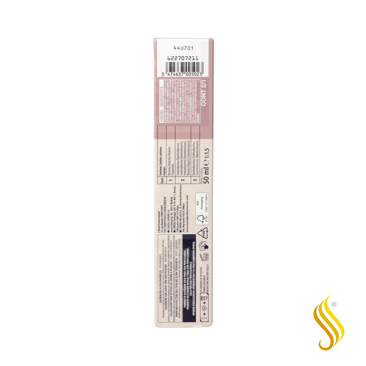 Loreal Dia Light Color 9.13 50 ml