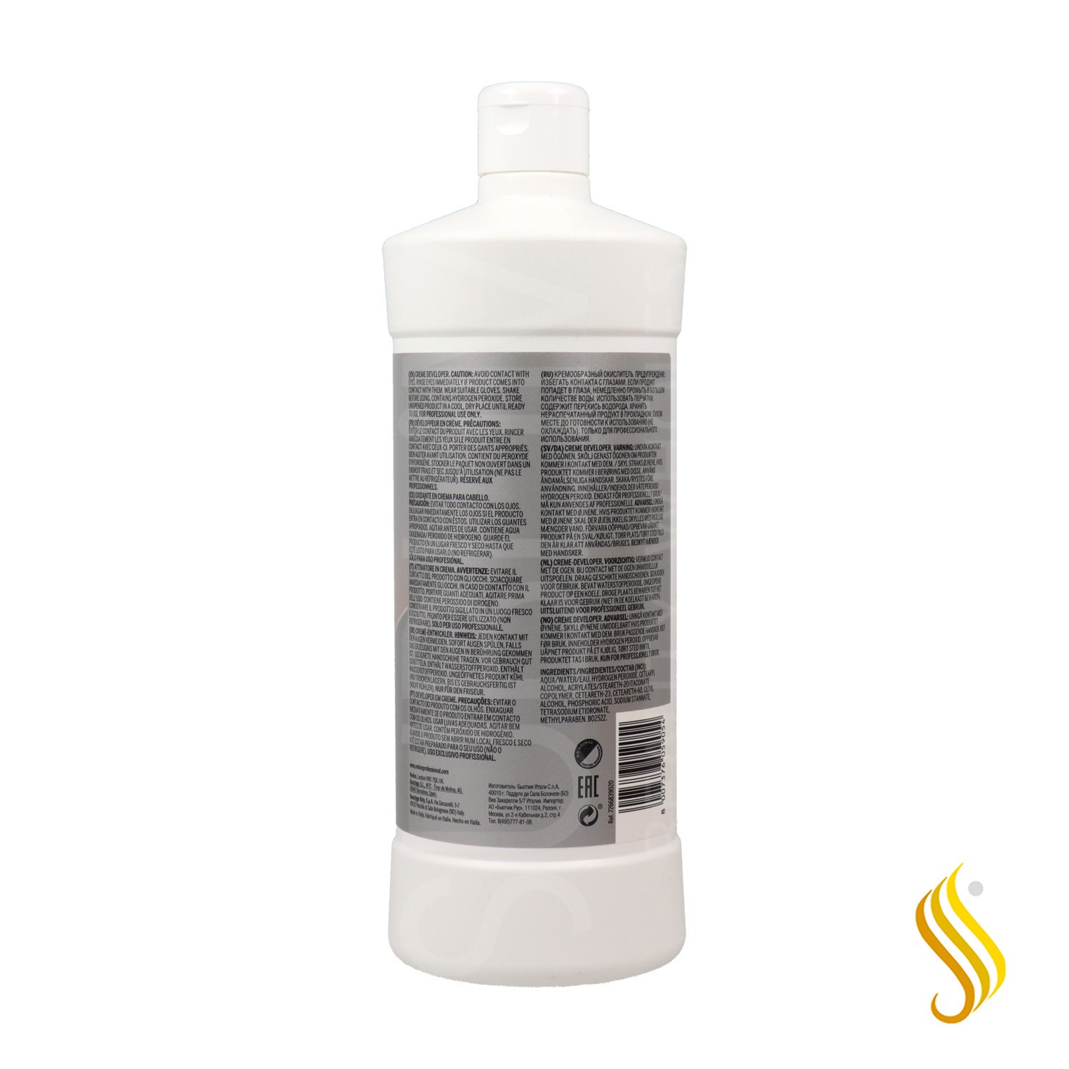 Revlonissimo Cream Peroxide 20vol (6%) 900 Ml