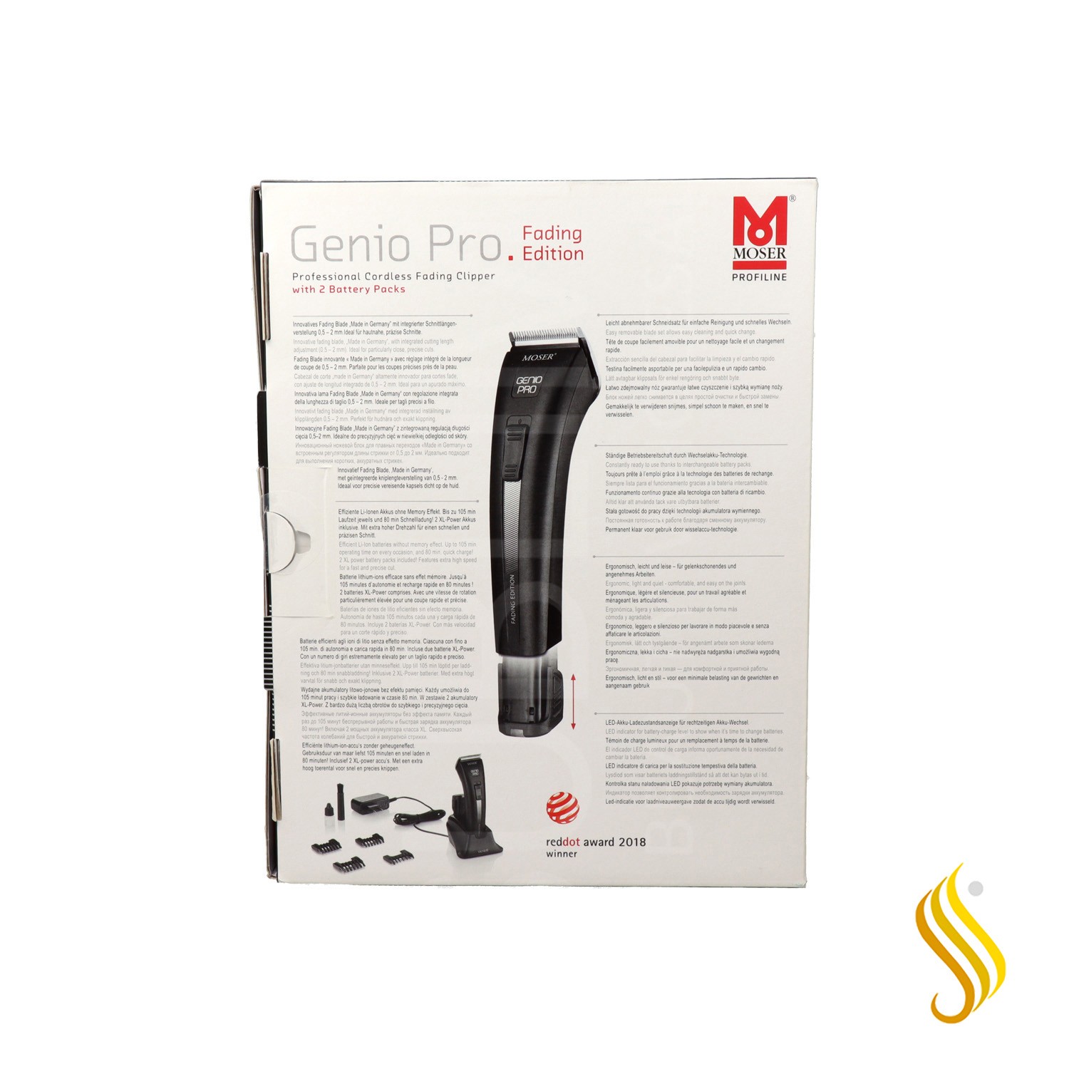 Machine de découpe Moser Genius Pro