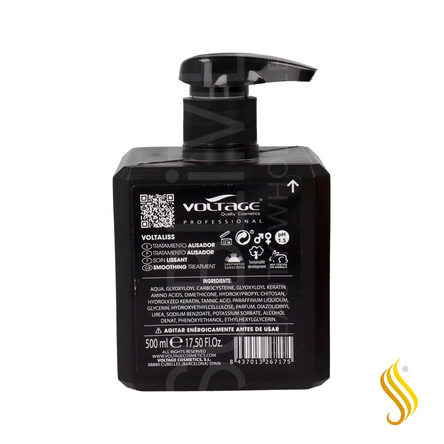 Voltage Keratine Smoothing Tratamento 500 Ml 