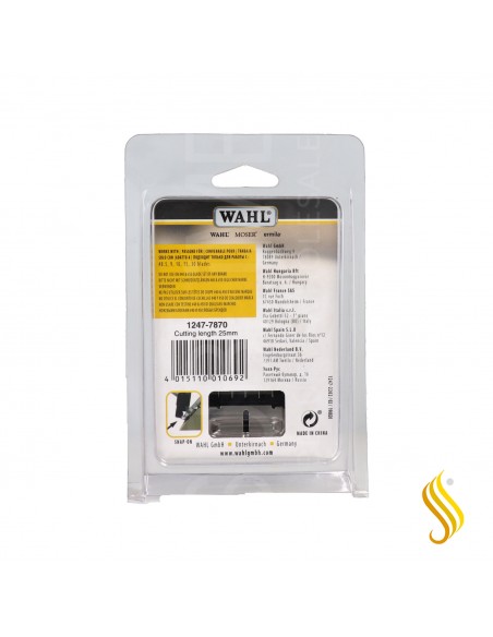 Moser/Wahl Peigne Métal Nº-8 25Mm 1" (1247-7860)
