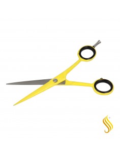 Zenish Professional Ciseaux Jaune Fluo 6"