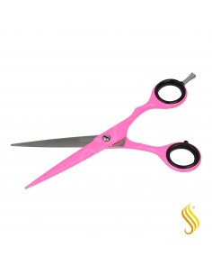 Zenish Professional Ciseaux Rose Néon 6"