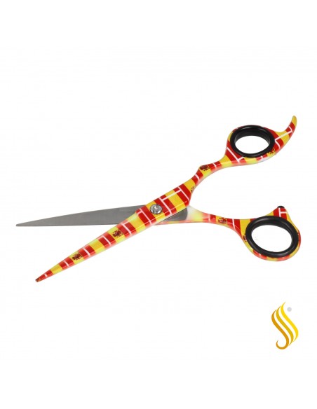 Ciseaux Zenish Drapeau Espagnol Professionnel 6"
