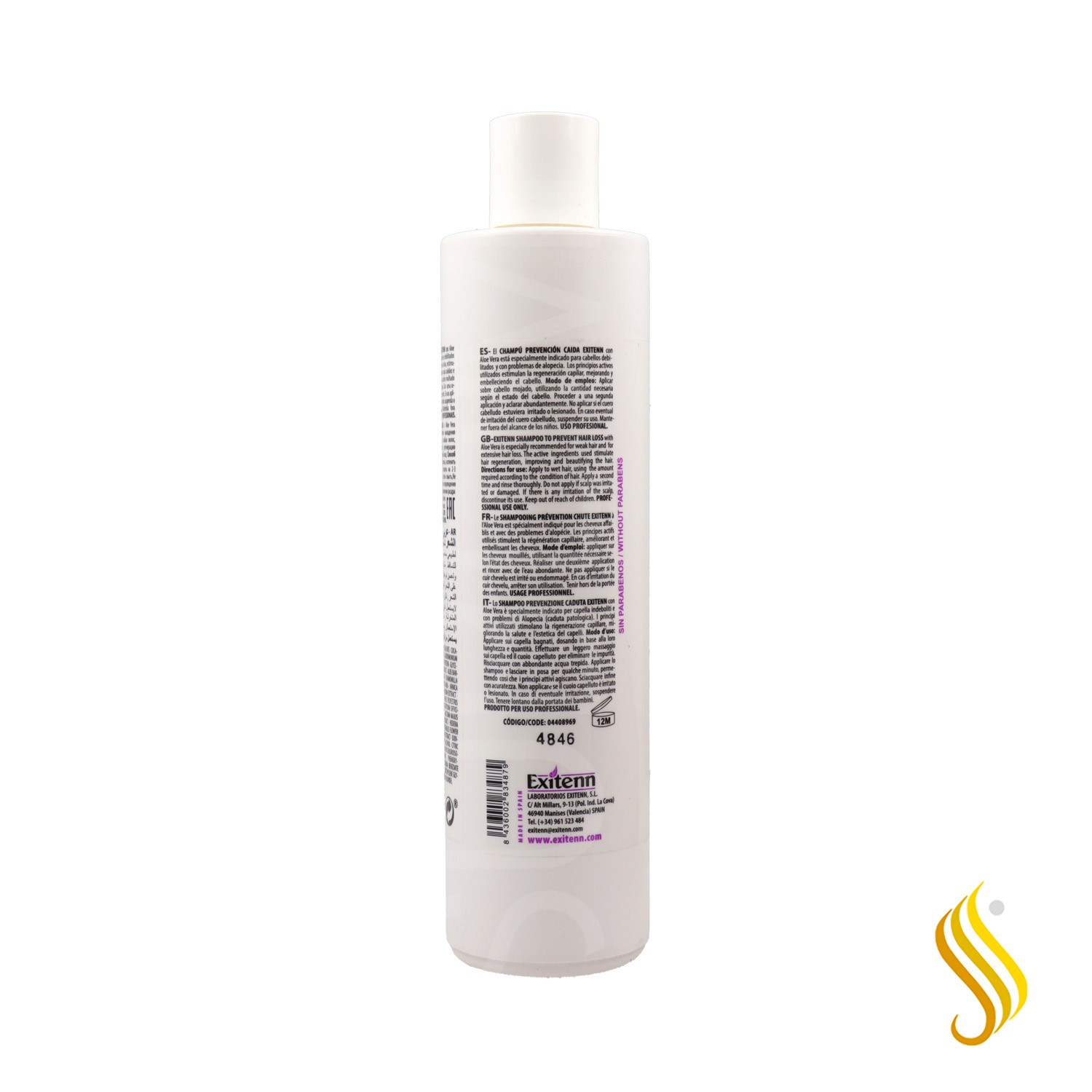 Exitenn Shampooing Prévention Chutes 500 Ml