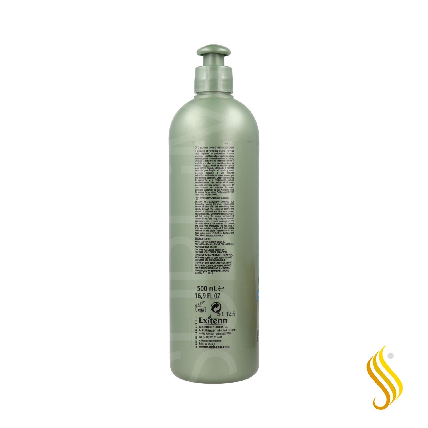 Exitenn Xampu Prevenção Caspa 500 Ml 