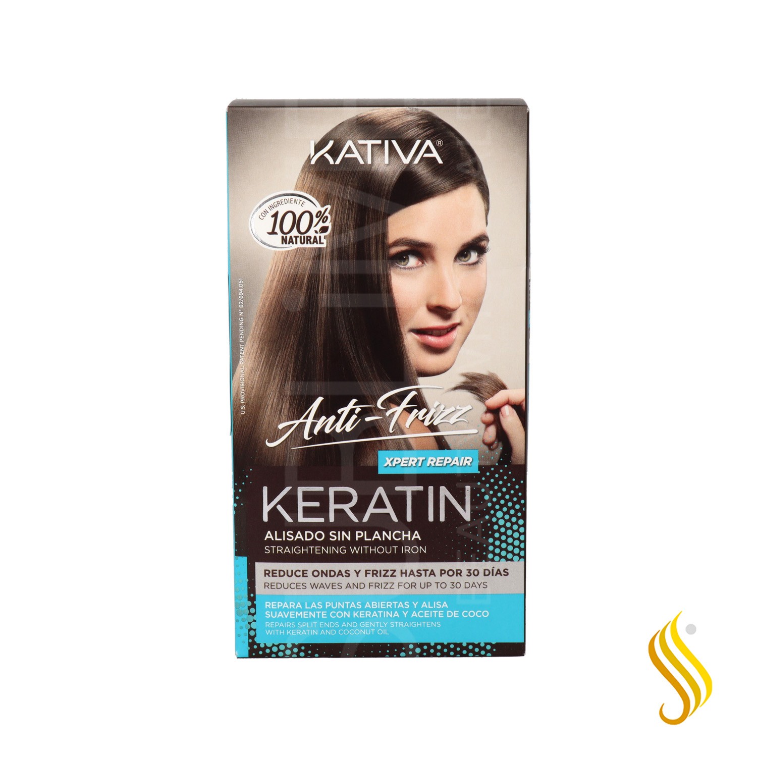 Kativa Keratin Alisado Sin Plancha Xpert Repair Kit