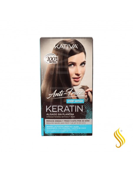 Kativa Keratin Redressage Sans Lisseur Xpert Repair Kit