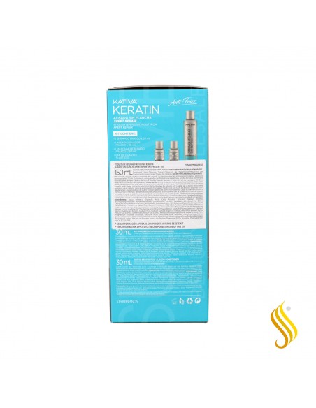Kativa Keratin Redressage Sans Lisseur Xpert Repair Kit