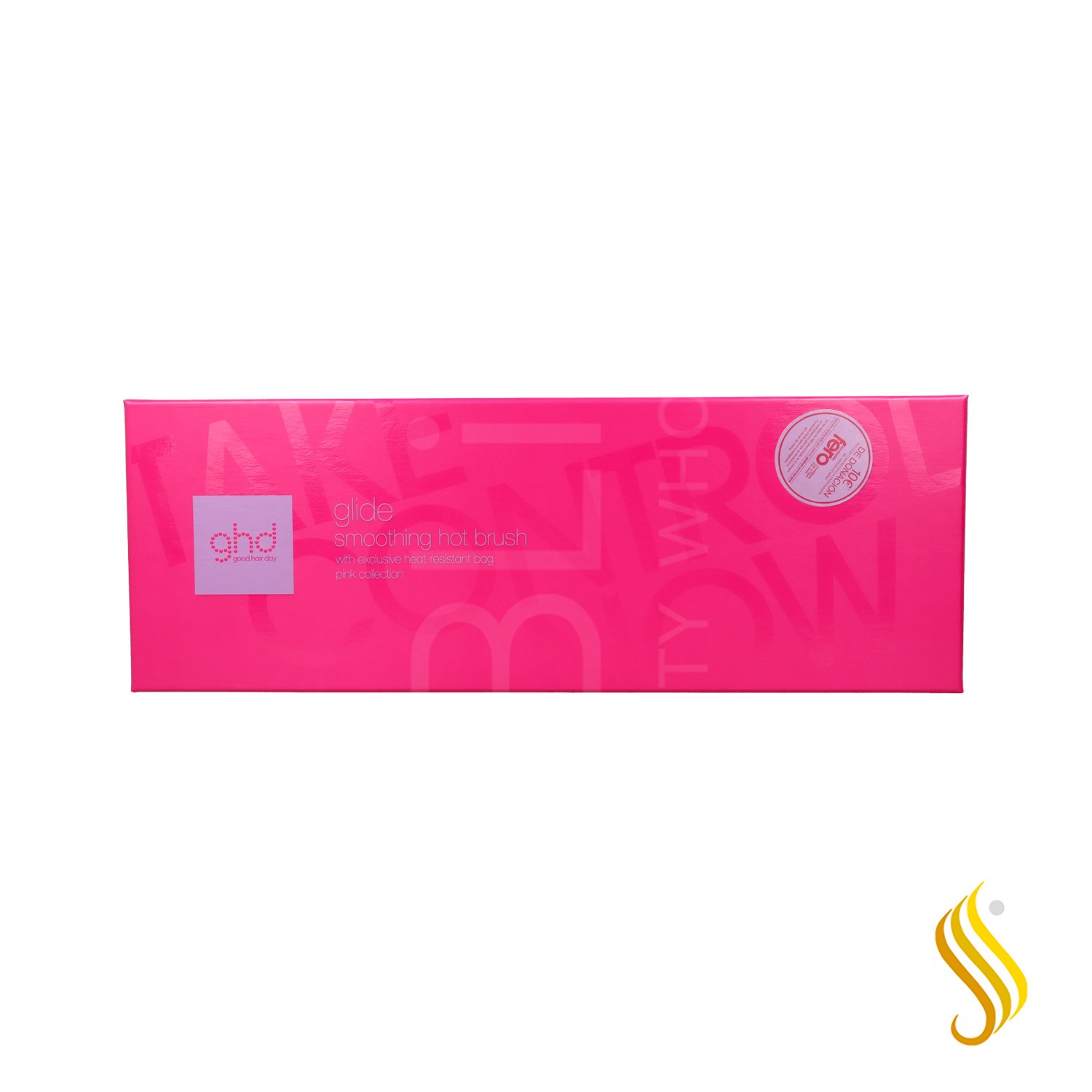 Ghd Glide Smoothing Take Control Now Pink Brush