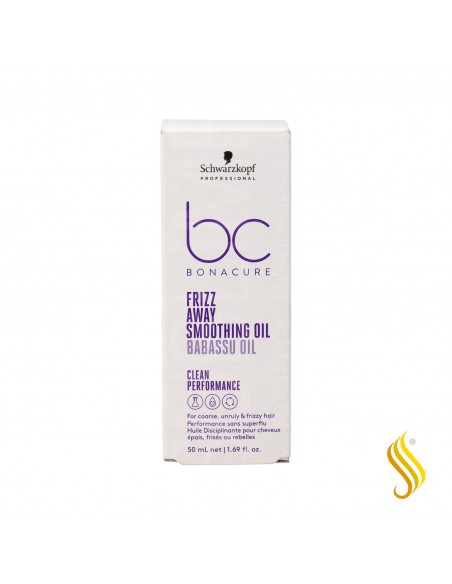 Schwarzkopf Bonacure Frizz Away Huile Lissante 50ml