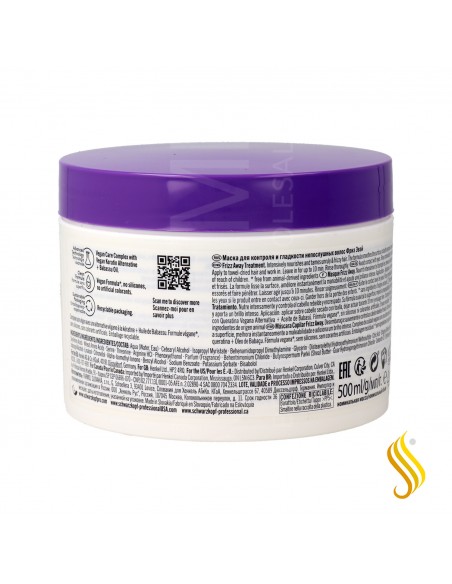 Schwarzkopf Bonacure Frizz Away Treatment 500ml