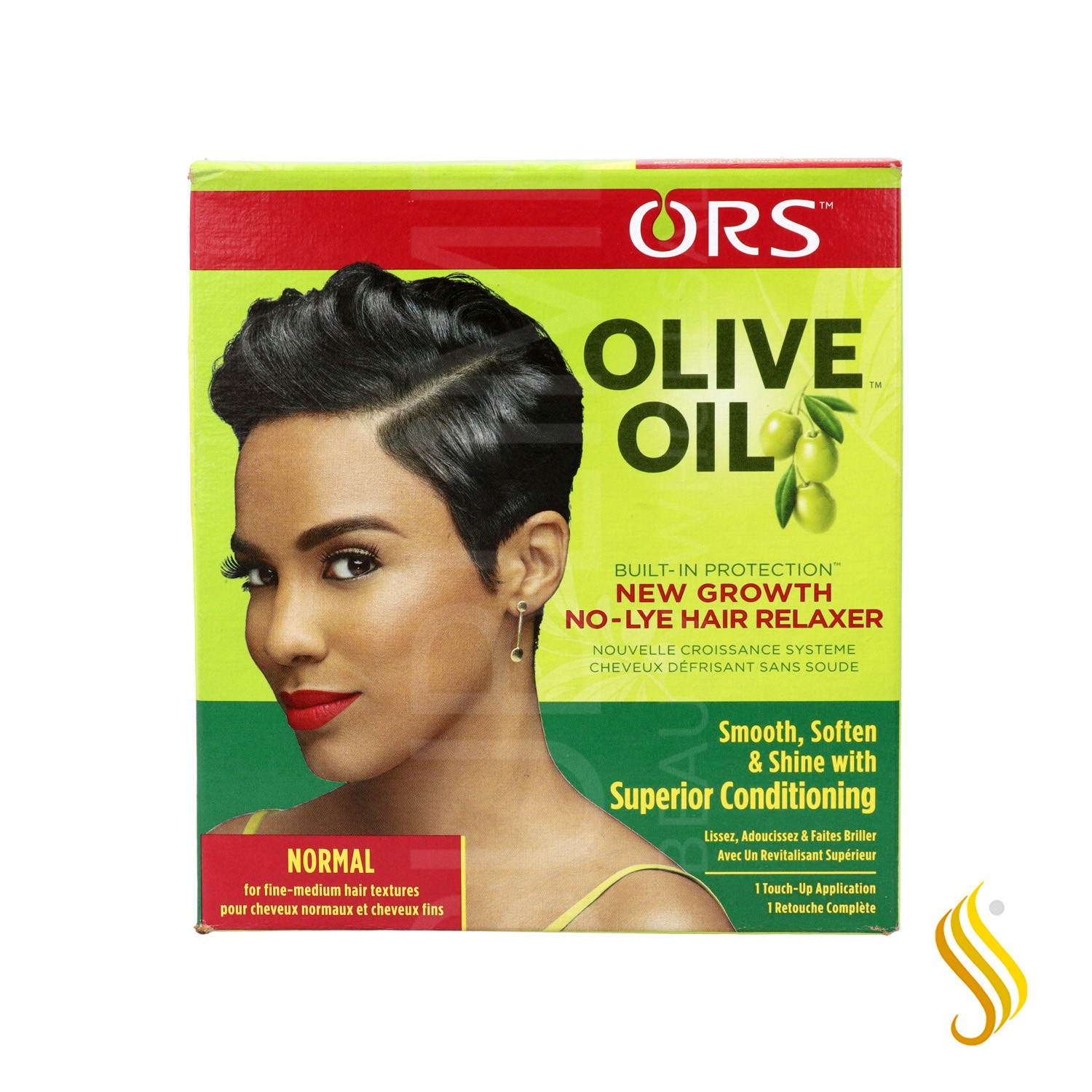 Ors Olive Oil New Growth No Lye Relaxer Normal Kit