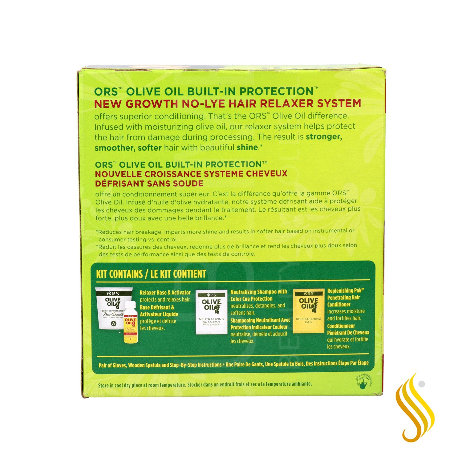 Ors Olive Oil New Growth No Lye Relaxer Normal Kit