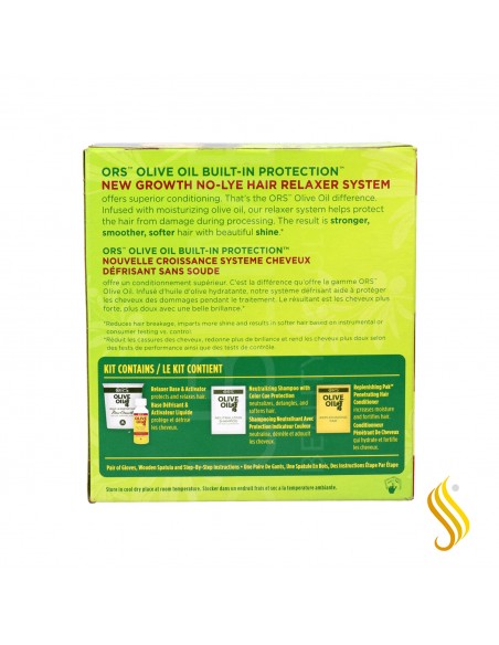Ors Olive Oil New Growth No Lye Relaxer Normal Kit